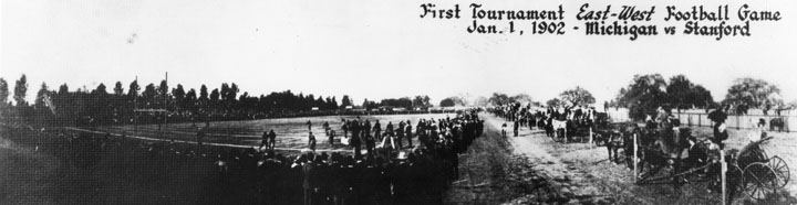 Rose Bowl - Gigante de Pasadena 3 1st Rose Bowl game 1902