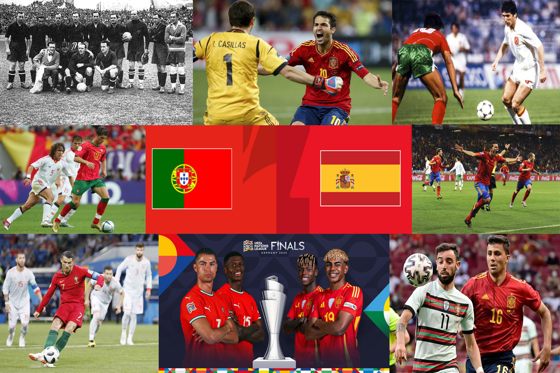 Espanha x Portugal: Grandes Jogos na História Espanha Portugal grandes jogos
