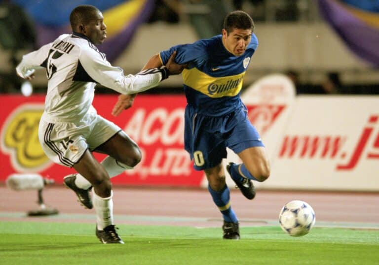 Os títulos mundiais do Boca Juniors 5 juan riquelme geremi scaled e1606564365932 768x538 1