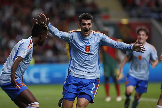 Espanha x Portugal: grandes jogos na história 11 morata espanha portugal 2022