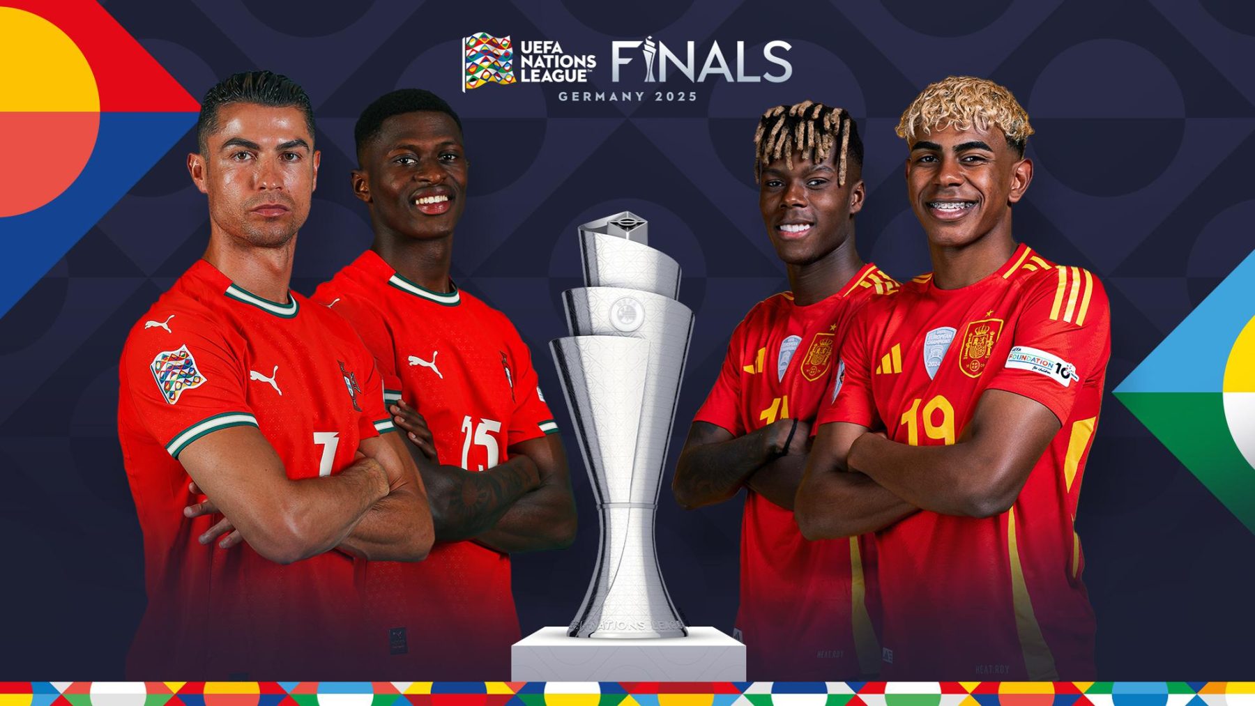 Espanha x Portugal: grandes jogos na história 12 nations league final 2025 portugal espanha