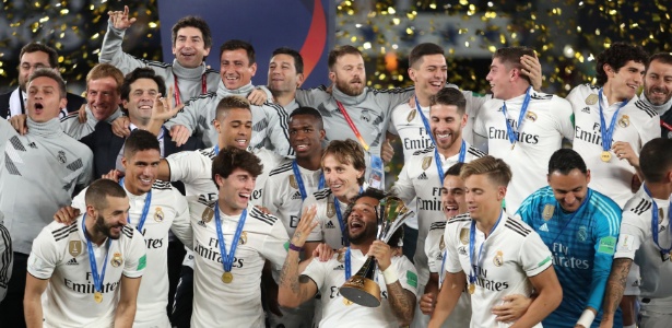 Os títulos mundiais do Real Madrid 13 real madrid comemora titulo do mundial de clubes