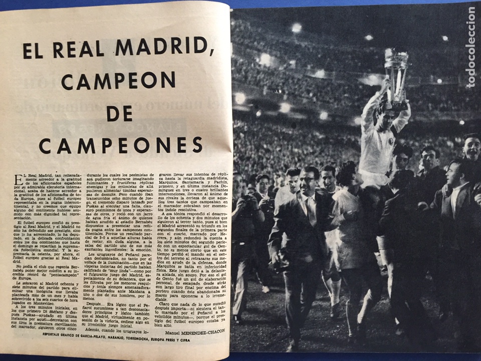 Jogos Eternos - Real Madrid 5x1 Peñarol 1960 12 real madrid mundial 1960