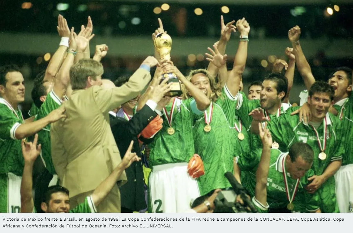 mexico confederacoes 99 campeao