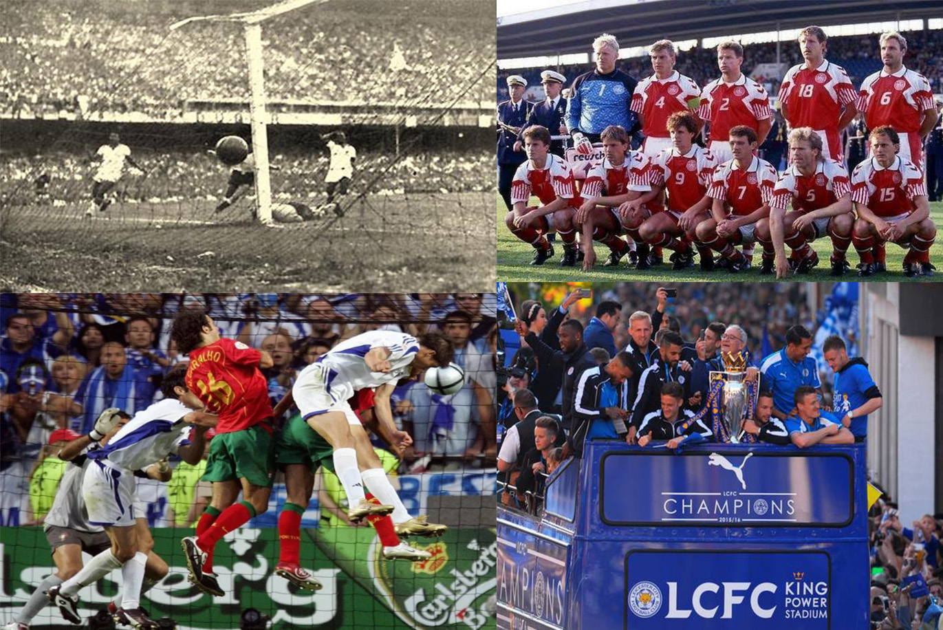 As partidas históricas com resultados imprevisíveis As partidas históricas com resultados imprevisíveis