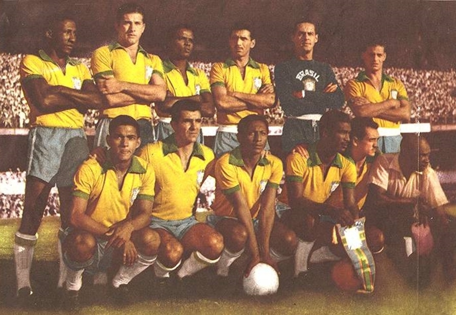 06. O Brasil nas Eliminatorias de 1957 com Garrincha Evaristo Indio Didi e Joel