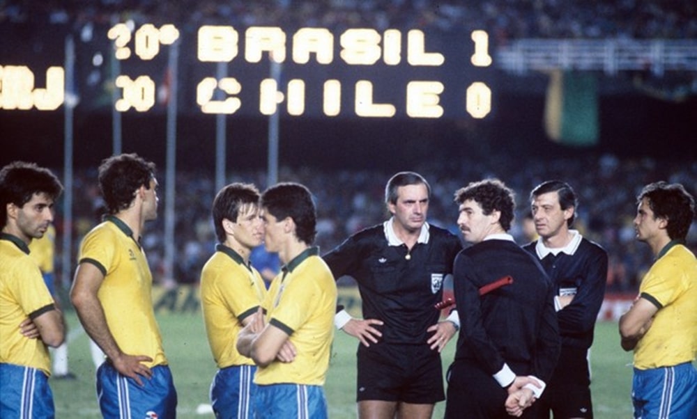 brasil chile maracana 1989
