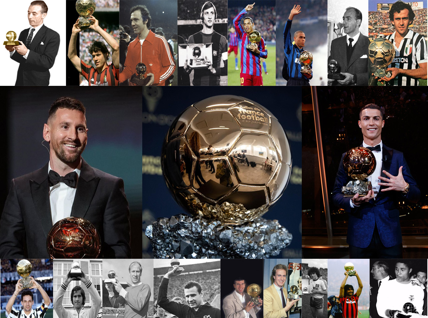 todos os vencedores ballon d'or