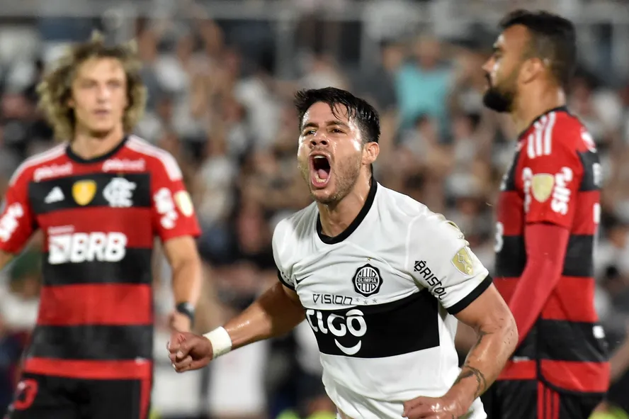 103922209 olimpias midfielder ivan torres celebrates after scoring a goal during the copa AFP