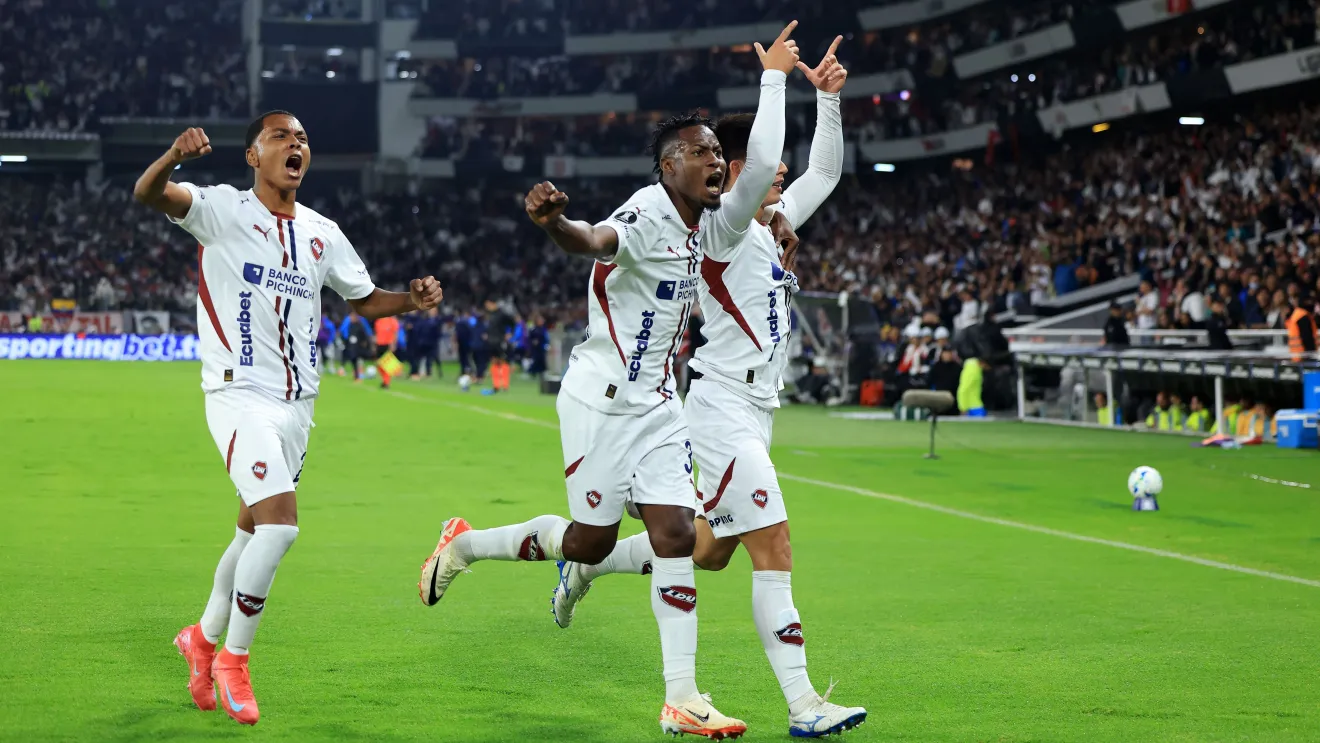 LDU comemora gol e1761268118164 franklin jacome getty