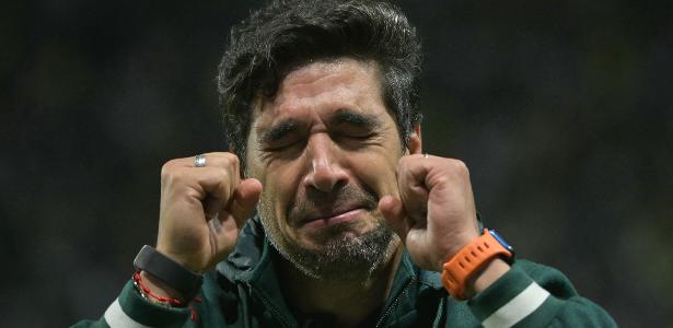 abel ferreira chora apos palmeiras x ldu duelo da libertadores