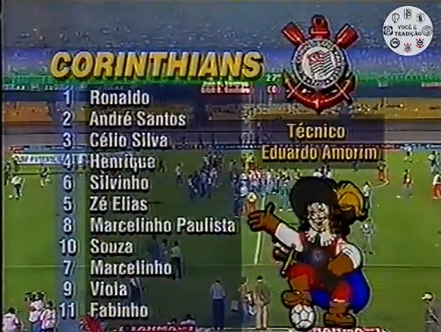 corinthians time vasco 1995