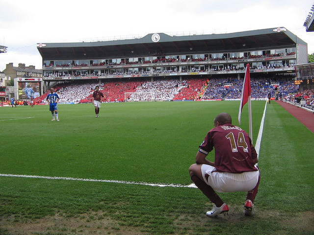 Mark Hammond Henry The last ever game at Highbury