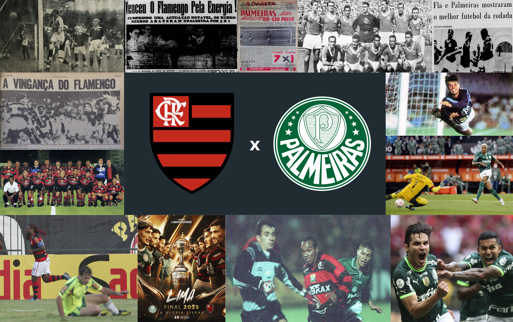 Flamengo x Palmeiras – Grandes jogos na história Flamengo x Palmeiras grandes jogos