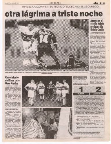 olimpia corinthians 1999
