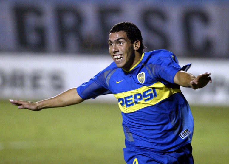 FBL-LIBERTADORES-CRISTAL-BOCA Carlos Tevez