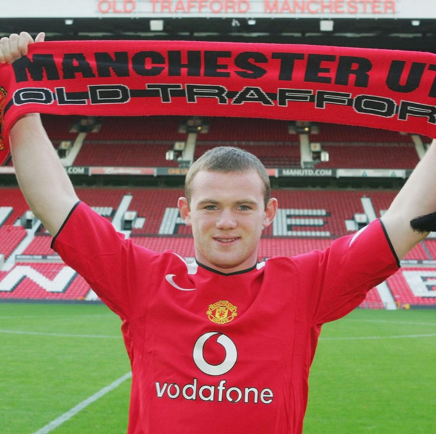 rooney man united 2004