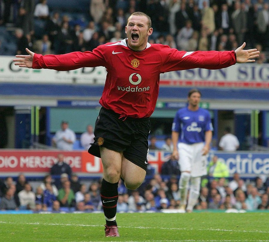 rooney man united 2005