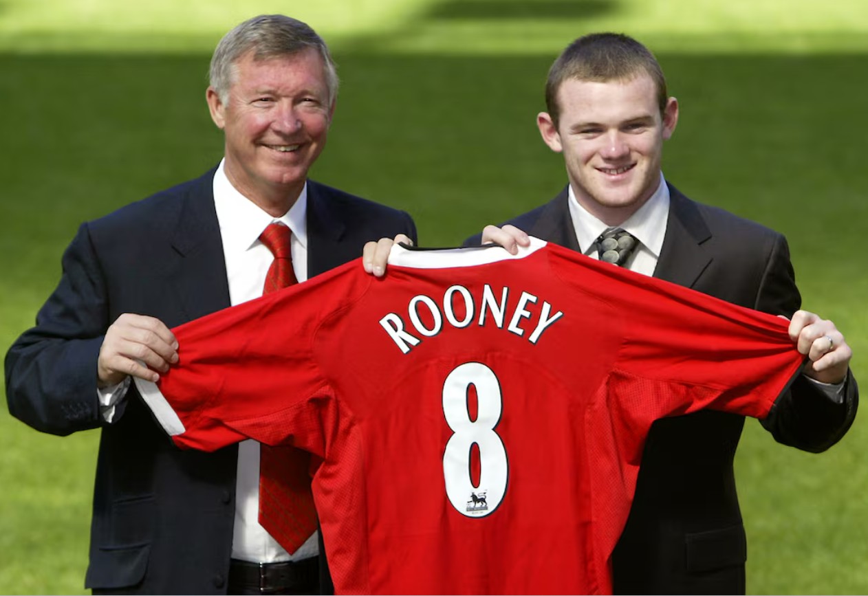 rooney man united presentation