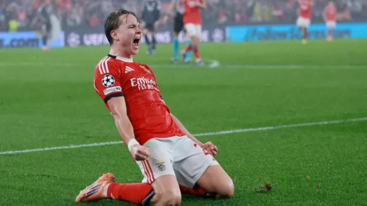 schjelderup do benfica 1769633807311 PATRICIA DE MELO MOREIRA AFP