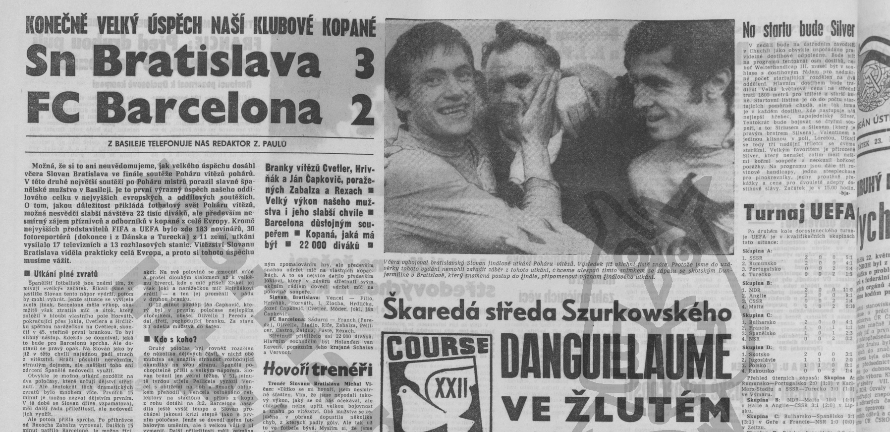 slovan jornal 1969