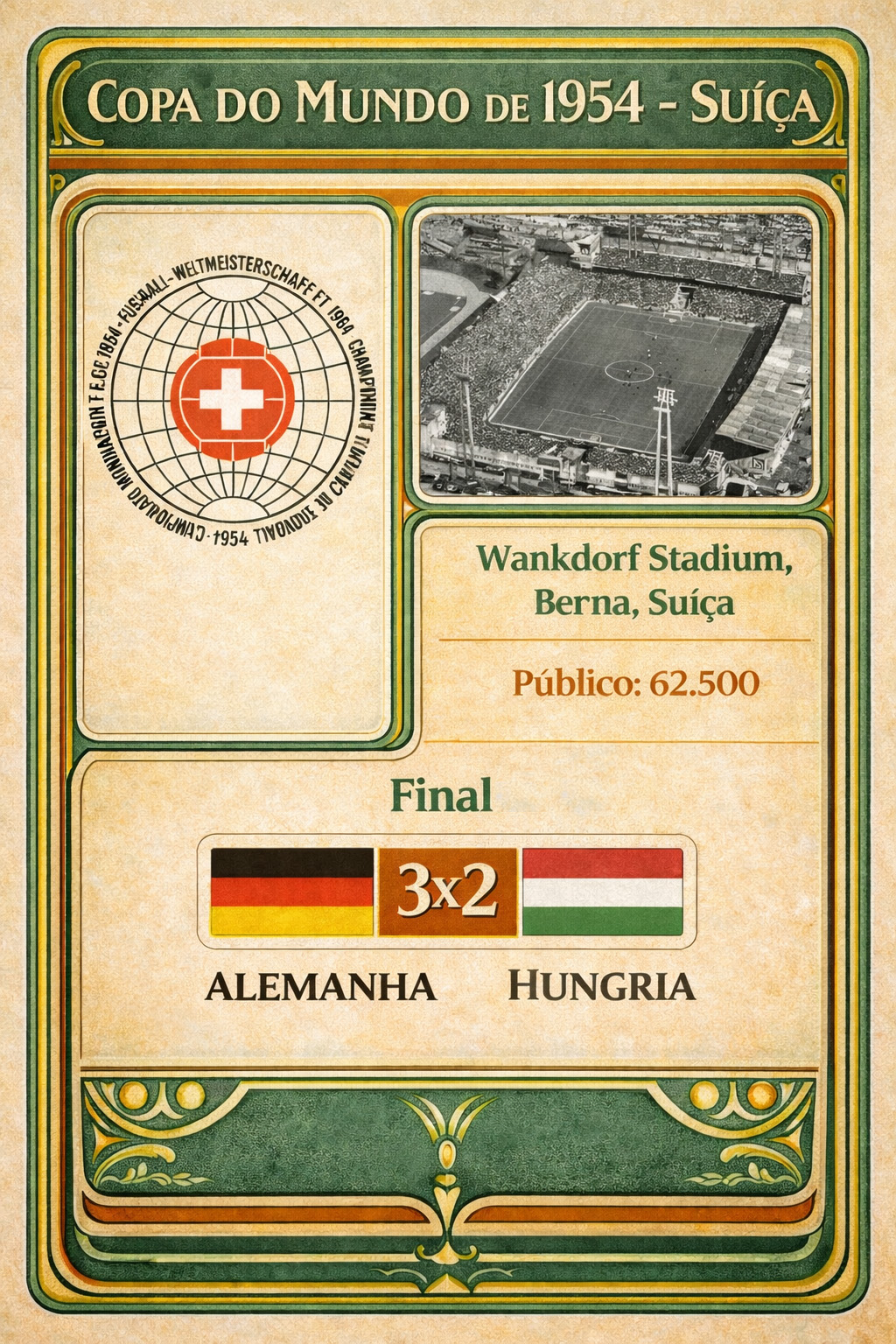 Copa 1954 Wankdorf