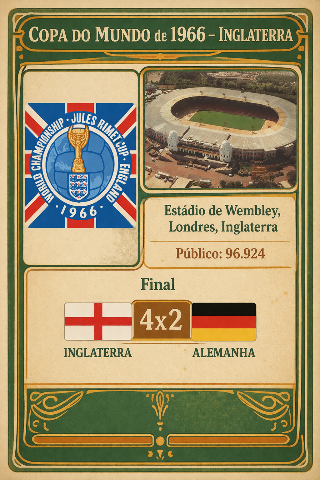 Copa 1966 Wembley