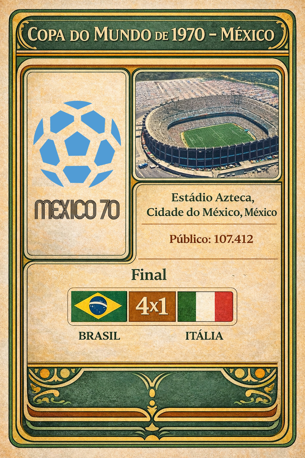 Copa 1970 Azteca