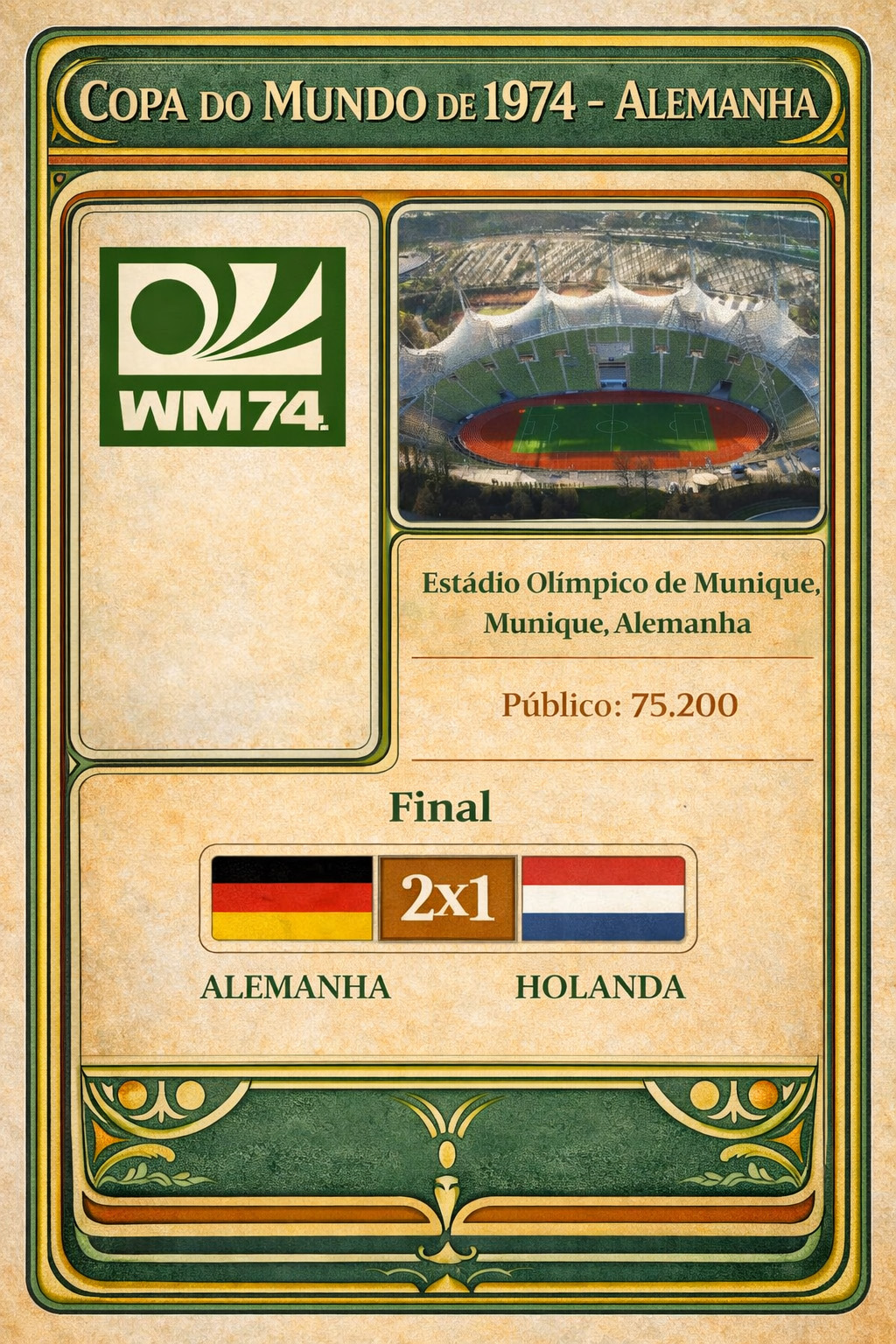 Copa 1974 Olimpico de Munique