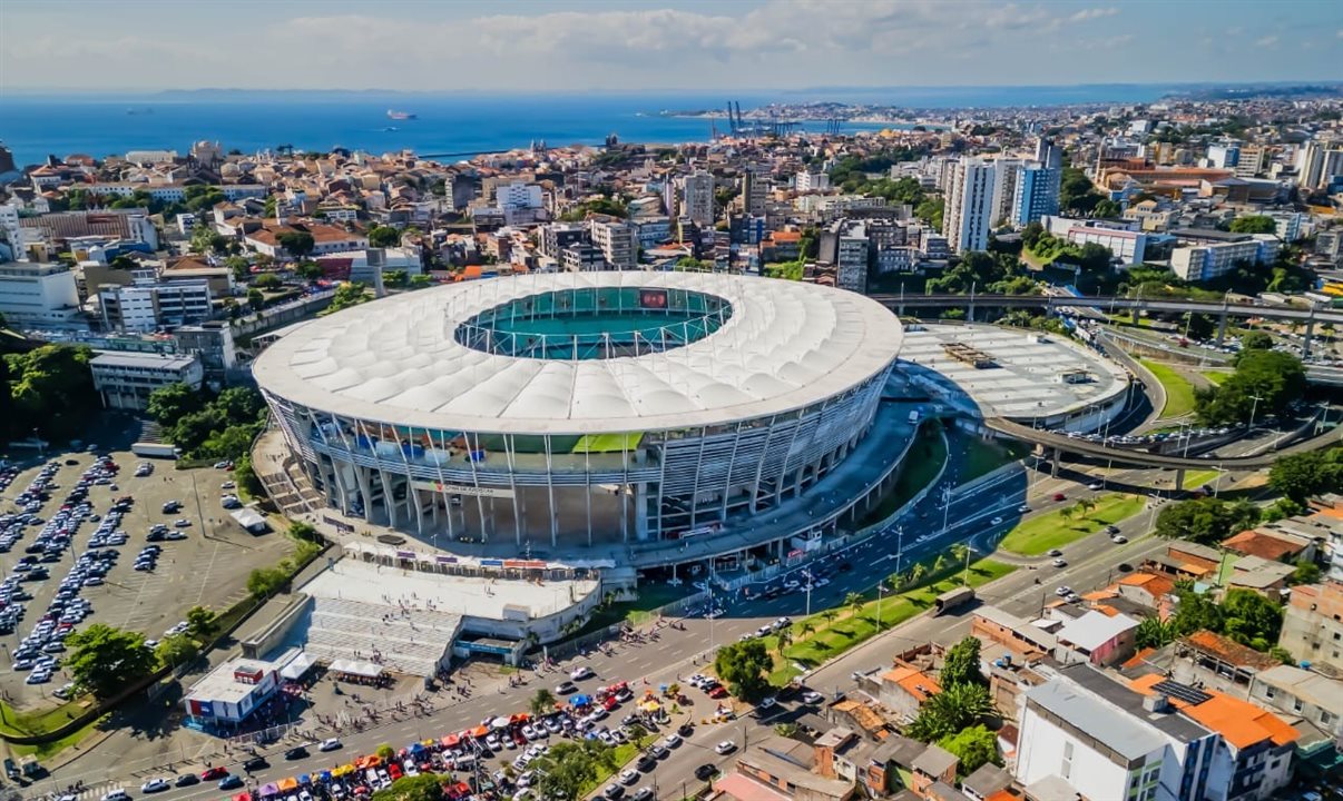 arena fonte nova aerea Arena Fonte Nova