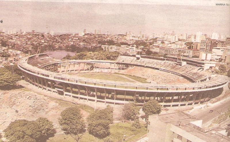 arena fonte nova decada 70
