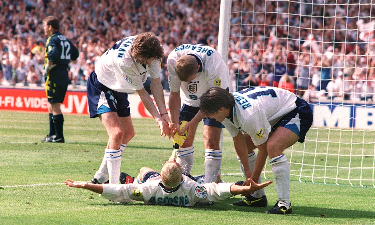 Gascoigne gol Euro 1996