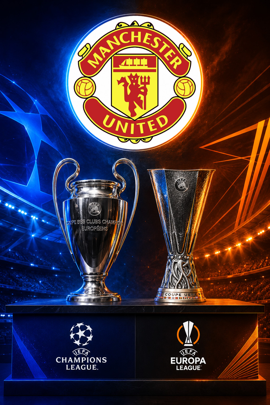manchester united UCL UEL