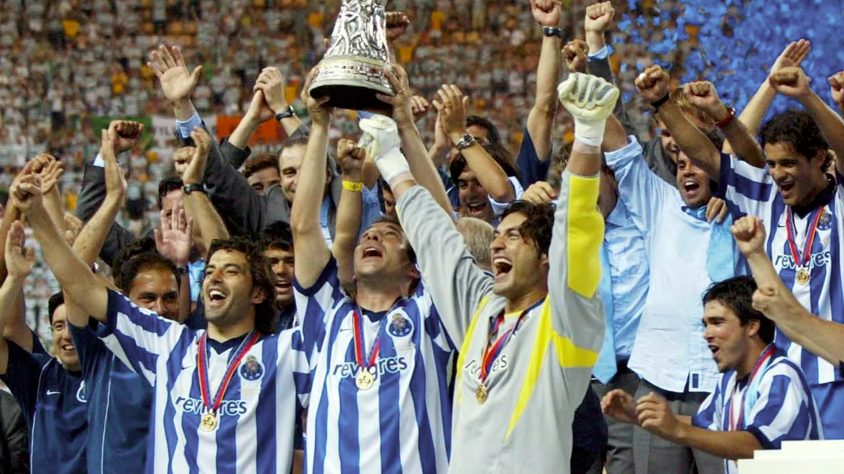 porto fussball uefa pokal 02 03