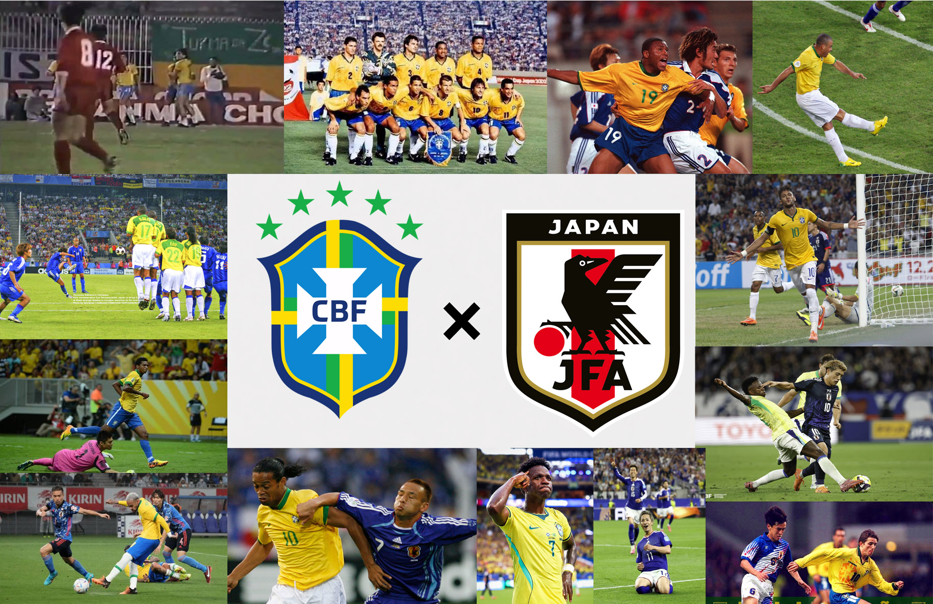Brasil x Japão: Grandes Jogos na História Brasil x Japão: Grandes Jogos na História