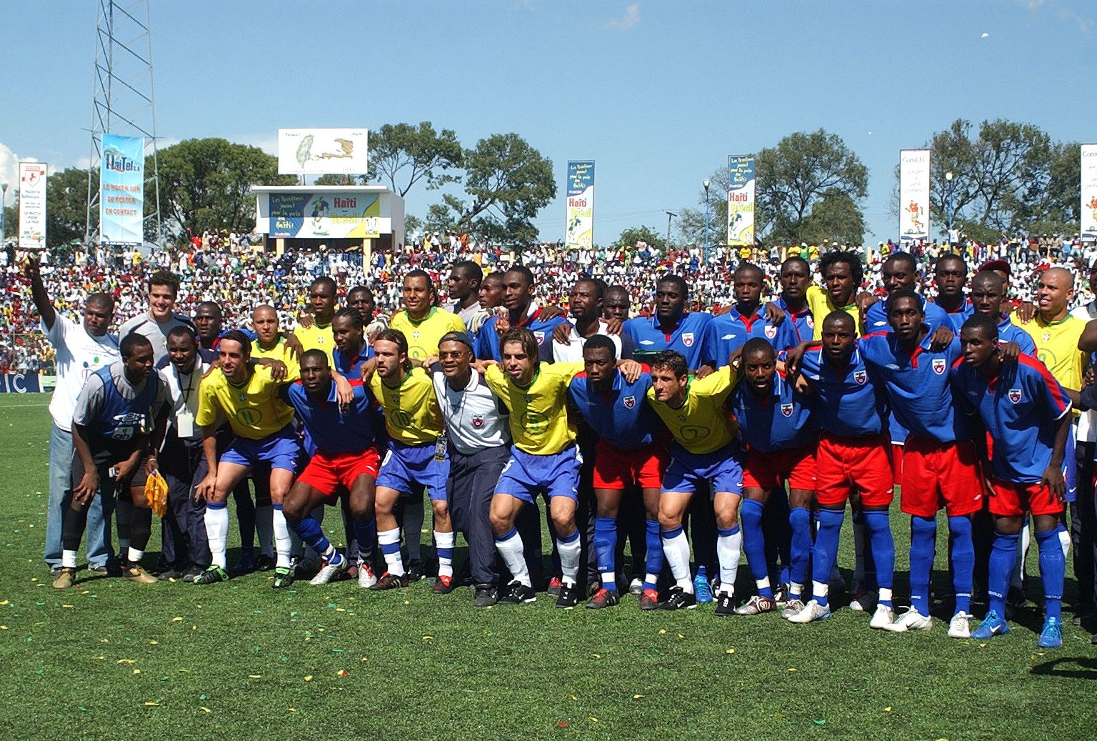 Brasil x Haiti e o Jogo da Paz de 2004 brasil-x-haiti-2004-jogo-da-paz