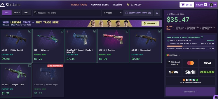 screen csgo jogadores