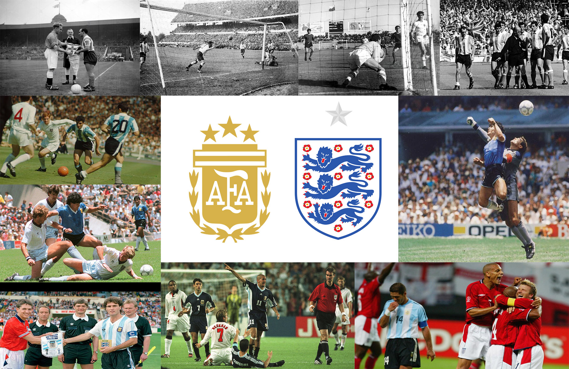 Argentina x Inglaterra: Grandes Jogos na História
