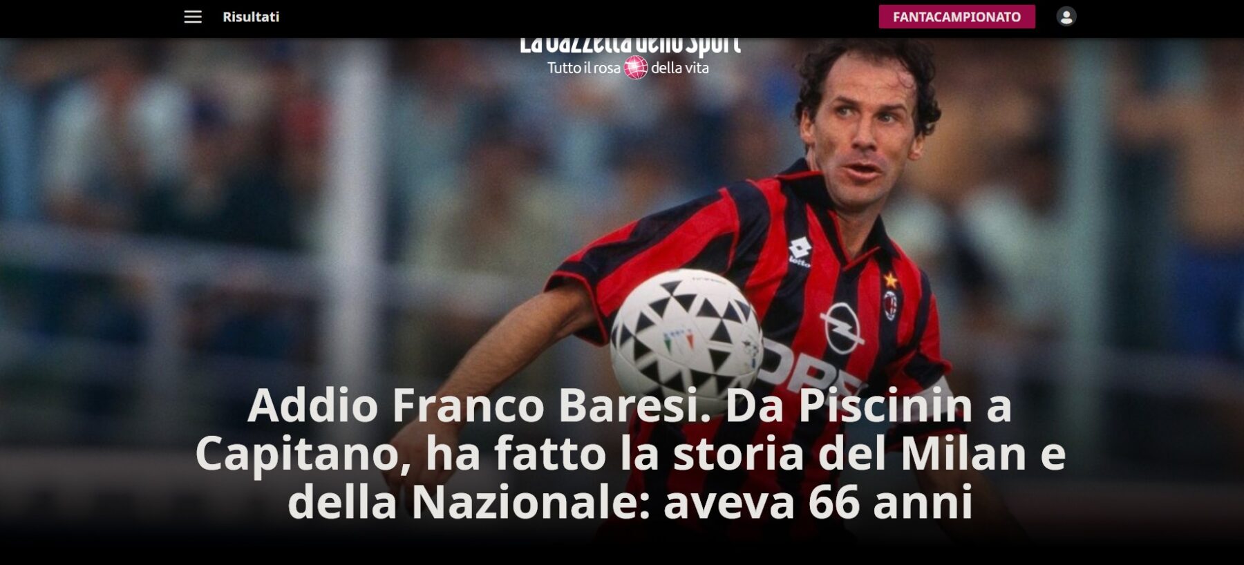 gazzetta sport baresi capa