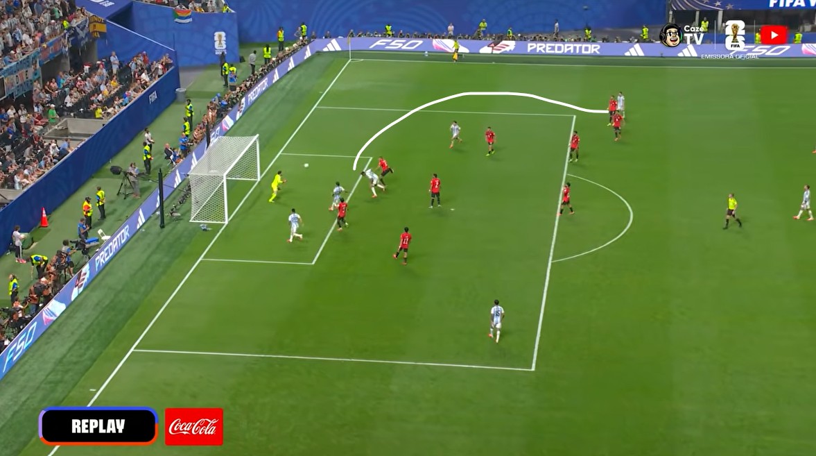 gol romero argentina egito