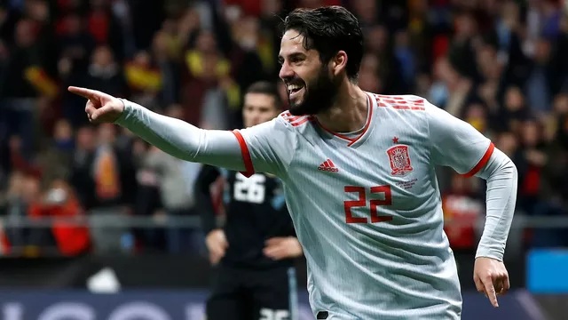 isco espanha argentina 2018