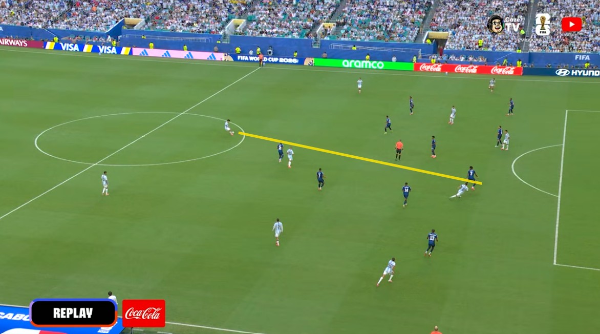 passe gol messi 1 cabo verde