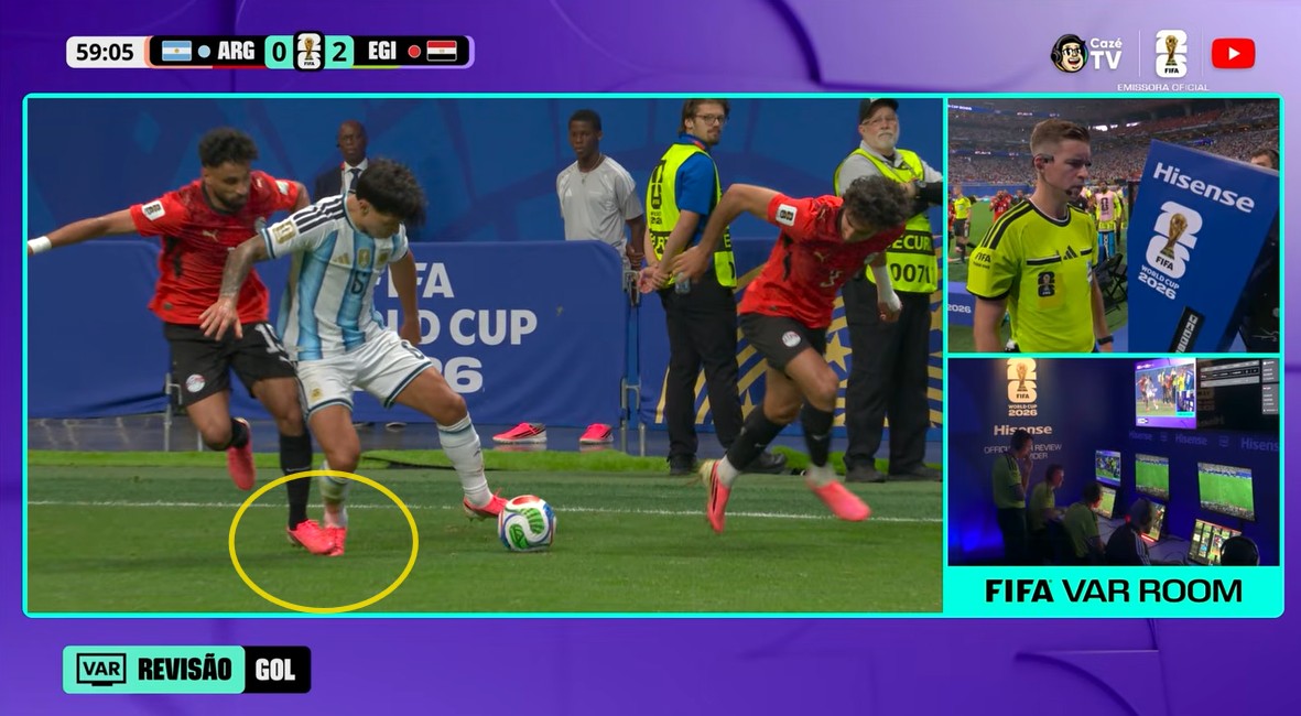 var pisao egito argentina