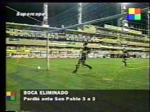 boca sao paulo 1995
