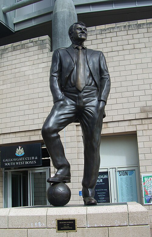 Bobby Robson statue Newcastle